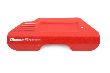 GrimmSpeed Pulley Cover Red For Subaru/Toyota BRZ/FRS/86 - Graveyard Performance