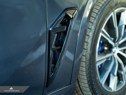 AutoTecknic Gloss Black Fender Trim Set - F95 X5M | G05 X5 - Graveyard Performance