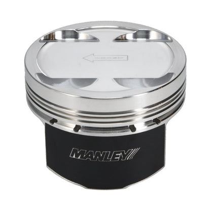 Manley 03-06 Evo 8/9 (7 Bolt 4G63T) 86mm +1mm Over Bore 8.5:1 Dish Pistons w/ Rings - Graveyard Performance