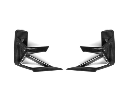 AutoTecknic Dry Carbon Front Bumper Trim Set - F97 X3M LCI | F98 X4M LCI
