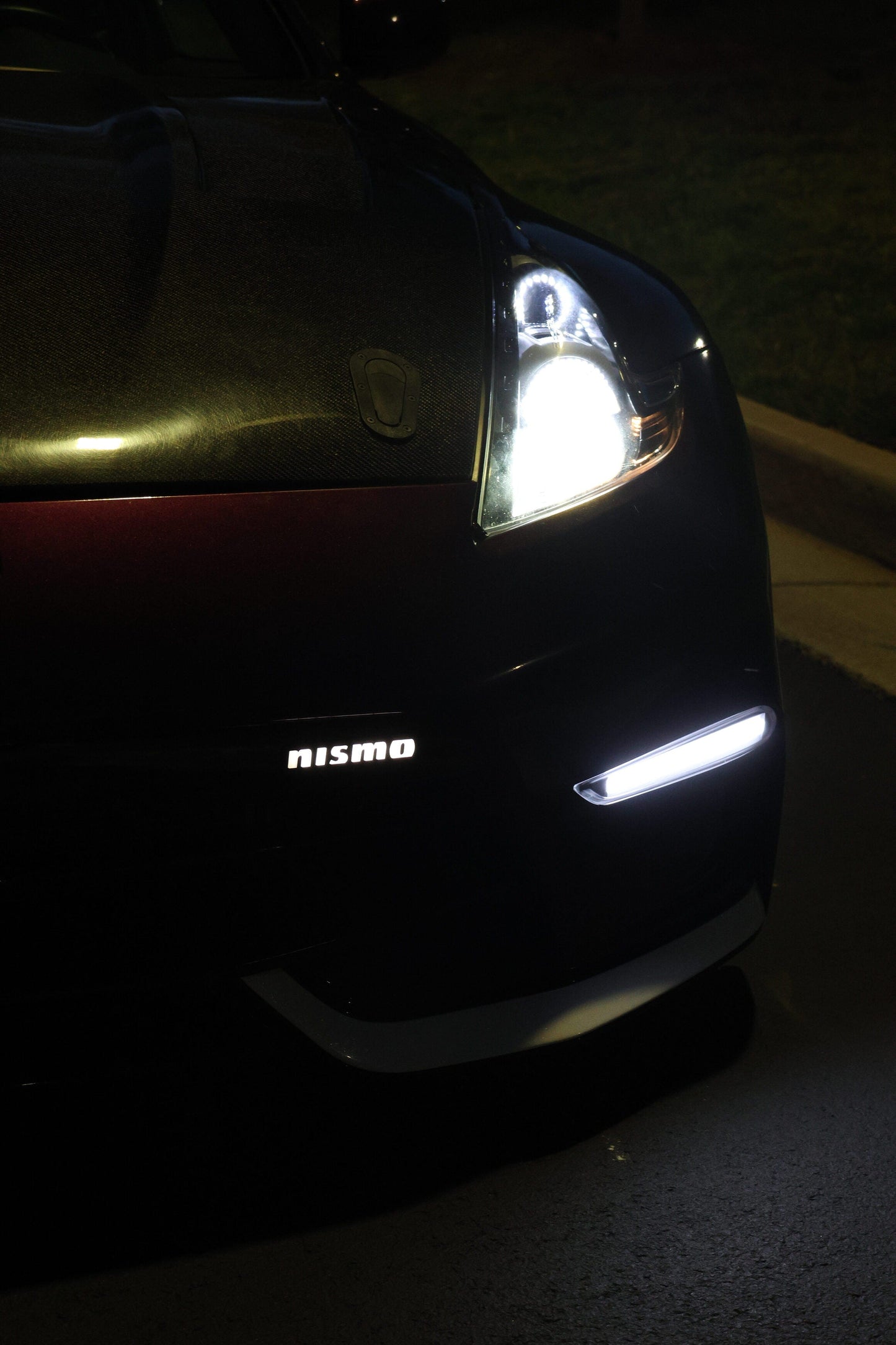 Lit Logos Nismo Grill Badge | 370Z & GTR - Graveyard Performance