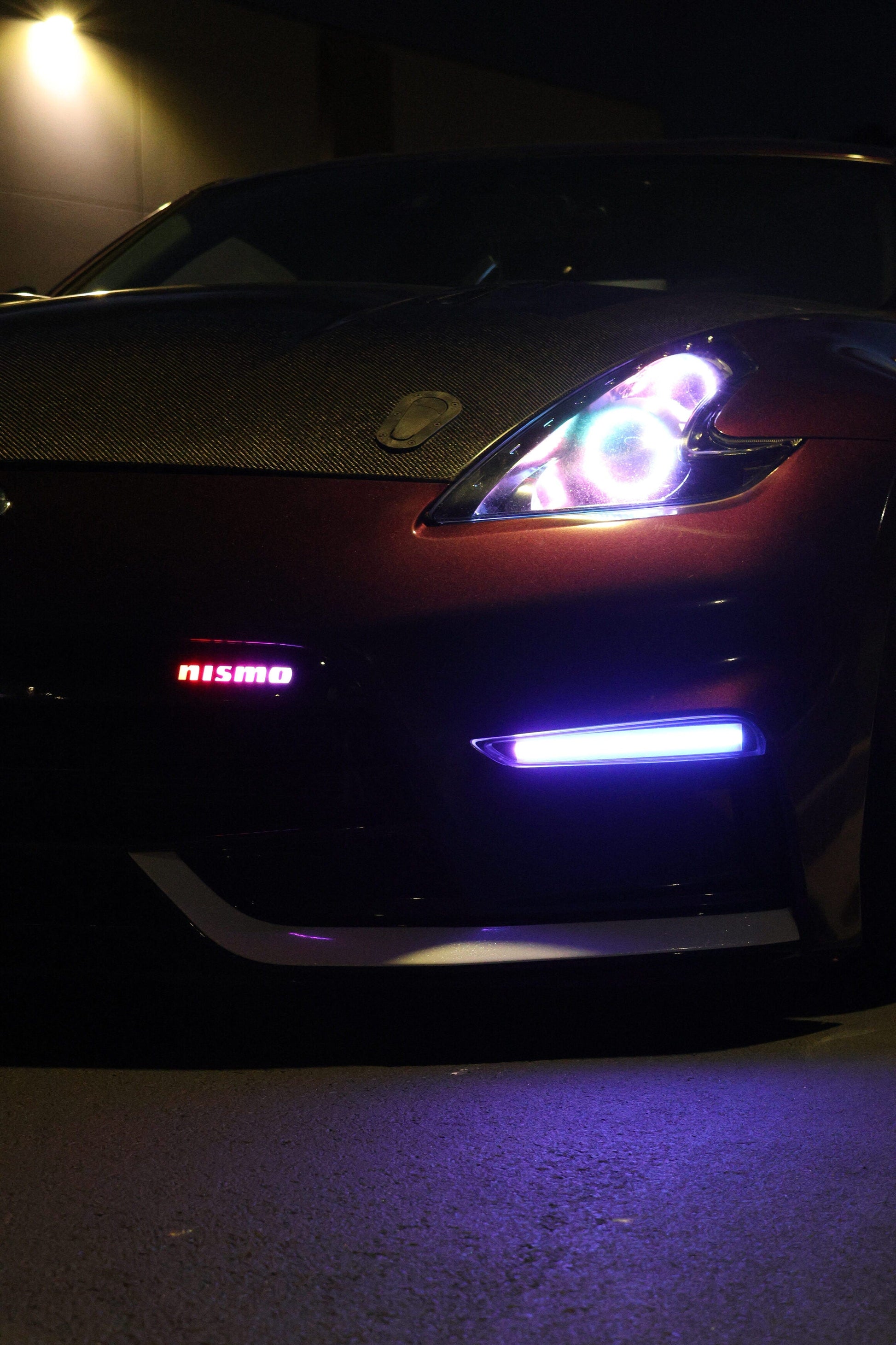 Lit Logos Nismo Grill Badge | 370Z & GTR - Graveyard Performance