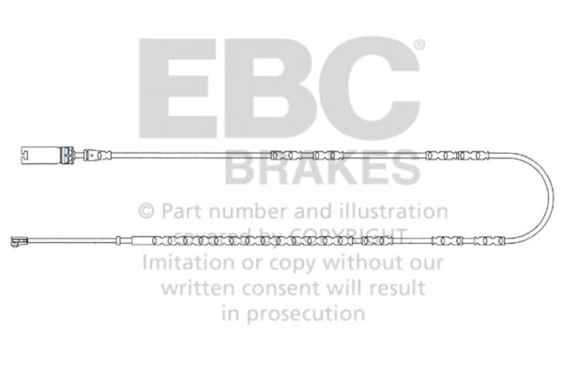 EBC 2010-2013 BMW 128 3.0L Rear Wear Leads - Graveyard Performance