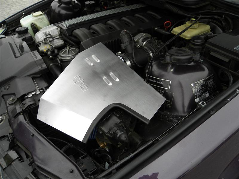 Injen 92-99 BMW E36 323i/325i/328i/M3 3.0L Black Air Intake w/ Heat-Shield and Top Cover - Graveyard Performance