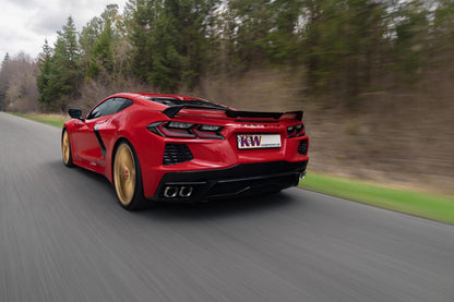 KW 2020+ Chevrolet Corvette C8 (w/ Electronic Dampers & OE Noselift) Height Adjustable Spring Kit - Graveyard Performance