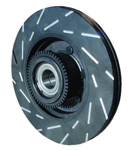 EBC 07-09 Ford Expedition 5.4 2WD USR Slotted Front Rotors - Graveyard Performance