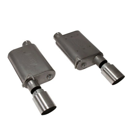 BBK 05-10 Mustang GT VariTune Axle Back Exhaust Kit (Stainless Steel - Graveyard Performance