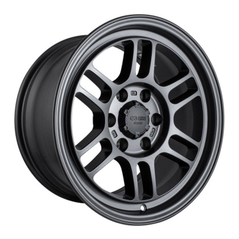Enkei PF05 15x8 4x100 +25mm Offset Dark Silver Wheel - Graveyard Performance