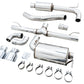 AWE 2022 VW GTI MK8 Touring Edition Exhaust - Chrome Silver Tips