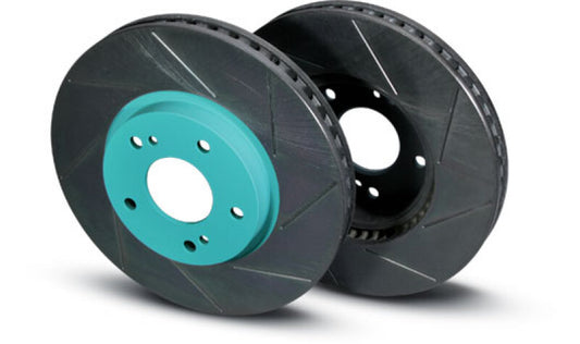 Project Mu SCR Rotor Front - Mitsubishi Lancer Evolution CP9A/CT9A Uncoated - Graveyard Performance
