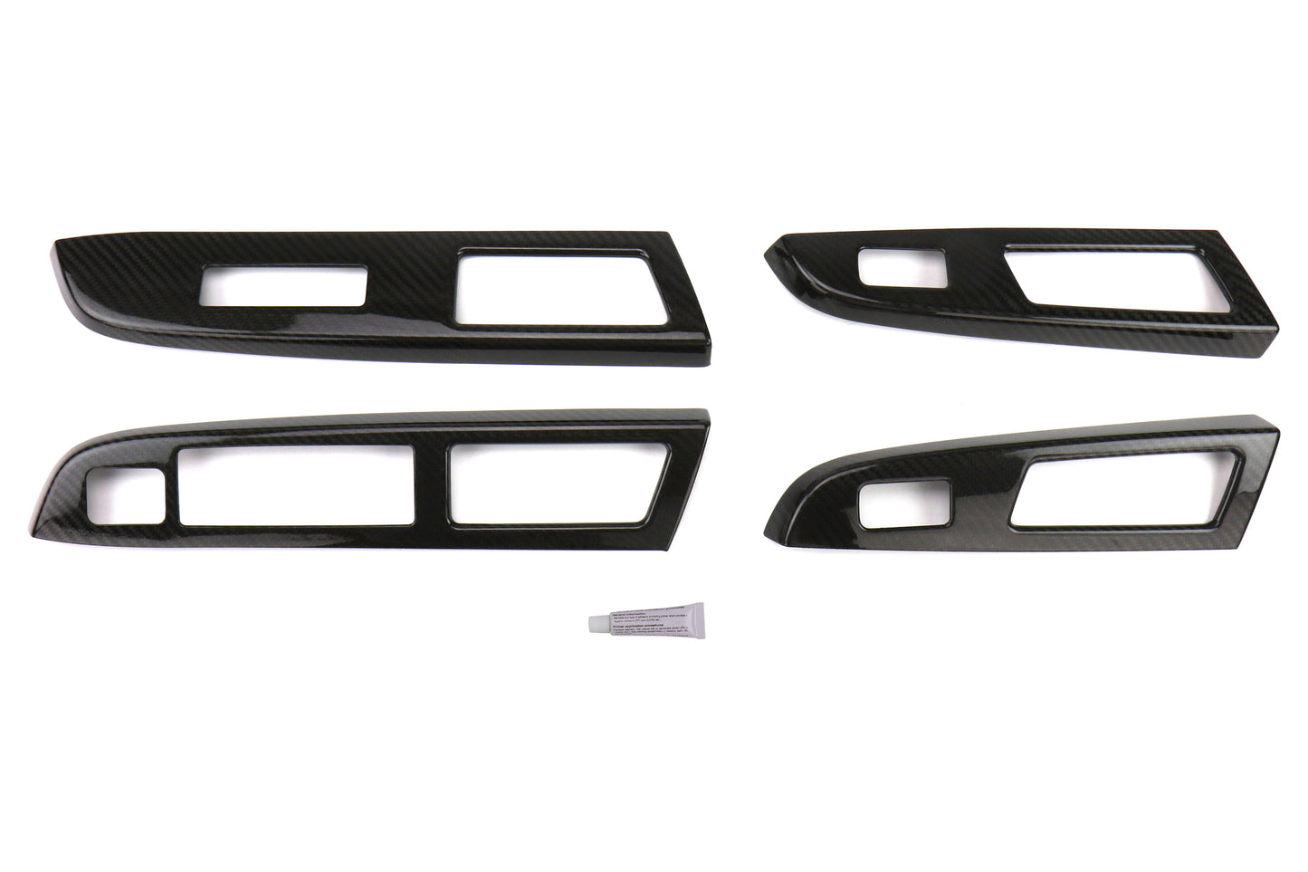 OLM Carbon Fiber Switch Panel Covers - 2015-2016 WRX / 2015-2016 STI - Graveyard Performance