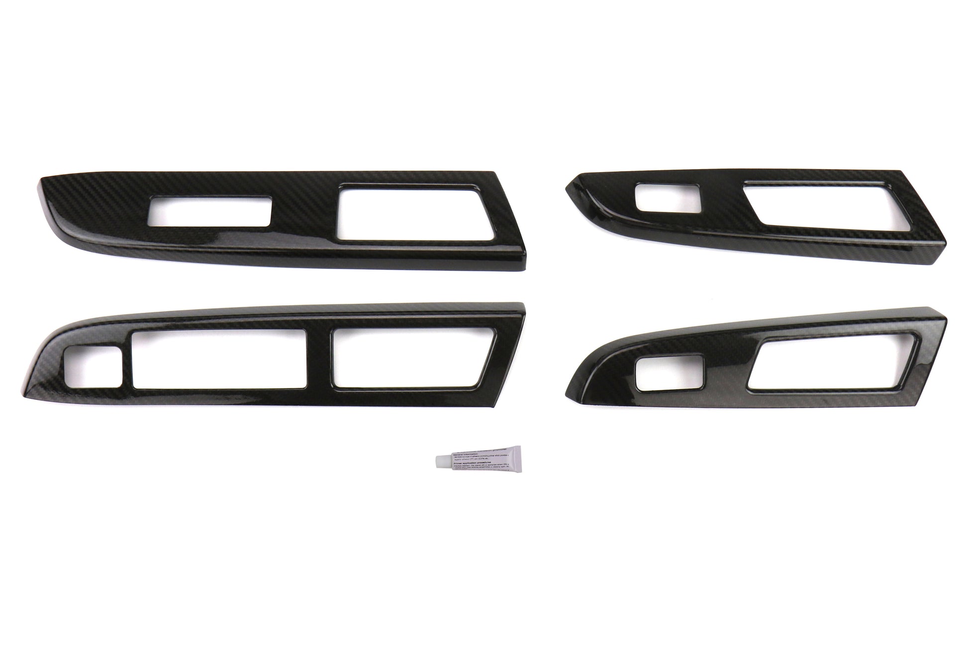OLM Carbon Fiber Switch Panel Covers - 2015-2016 WRX / 2015-2016 STI - Graveyard Performance