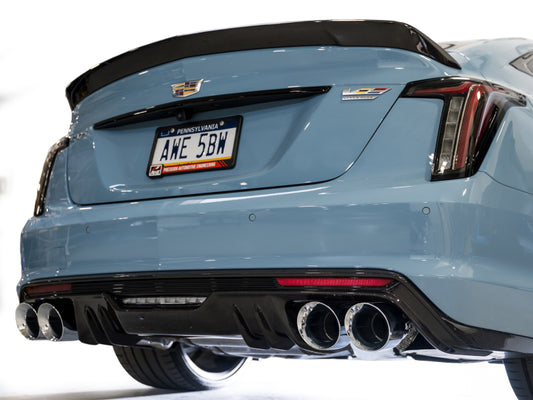 AWE Tuning 22-26 Cadillac CT5-V Blackwing SwitchPath Exhaust - Chrome Silver Tips