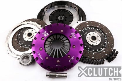 XClutch 17-21 Honda Civic Type R 2.0L 9in Twin Solid Organic Clutch Kit - Graveyard Performance