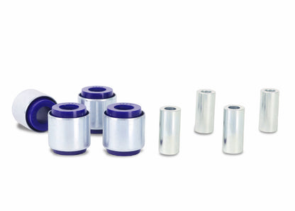 SuperPro 2011 BMW 1 Series M Base Rear Lower Rearward Control Arm/Toe Arm Bushing Set - Graveyard Performance