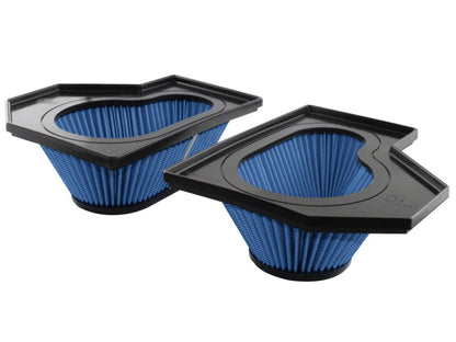 aFe MagnumFLOW Air Filters OER P5R A/F P5R BMW M5/M6 06-11 V10-5.0L (1 pr) - Graveyard Performance