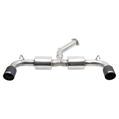 Injen 19-22 Hyundai Veloster N L4 2.0L Turbo Performance SS Axle Back Exhaust System - Carbon Tips - Graveyard Performance