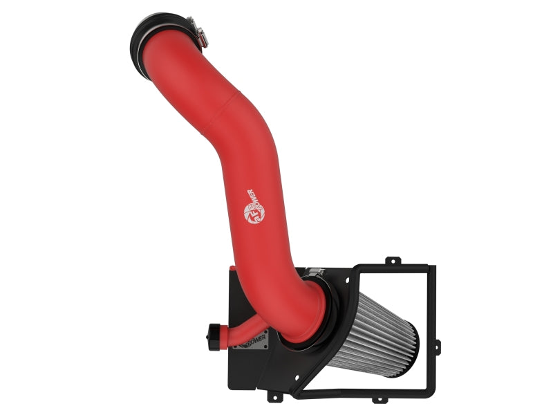 aFe Rapid 15-21 VW GTI L4 2.0L Induction Red Edition Cold Air Intake System w/ Pro DRY S Filter - Graveyard Performance
