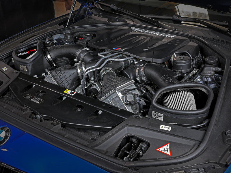 aFe POWER Magnum FORCE Stage-2 Pro DRY S Cold Air Intake System 12-19 BMW M5 (F10) / M6 (F12/13) - Graveyard Performance