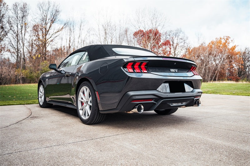 Corsa 24-25 Ford Mustang GT Xtreme 3in Cat-Back Dual Rear Exhaust w/4.5in Straight-Cut Polish Tips - Graveyard Performance