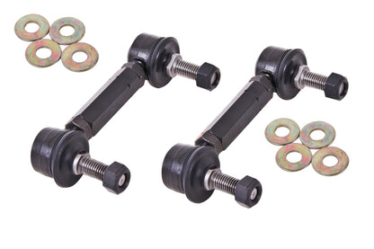BMR 15-17 S550 Mustang Rear Sway Bar End Link Kit - Black - Graveyard Performance