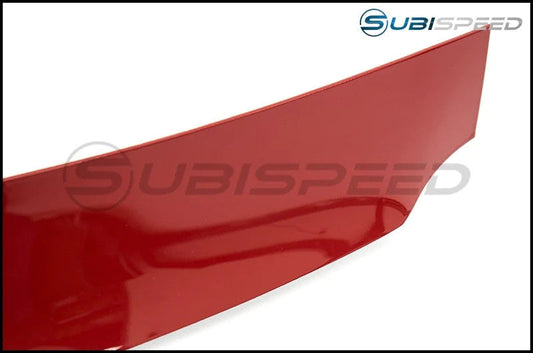 OLM Paint Matched Window Roof Visor / Spoiler - 20152021 WRX / STI (G1U- Silver) - Graveyard Performance