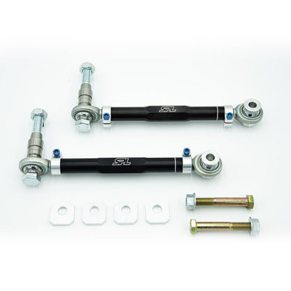 SPL Parts 08-15 Lancer Evolution X Rear Toe Arms with Toe Eccentric Lockouts - Graveyard Performance