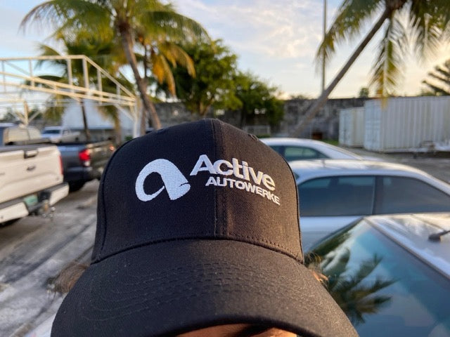 Active Autowerke 6-Panel Black Snapback Hat - Graveyard Performance