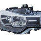 Hella 2012-2014 BMW 320i ActiveHybrid 3 Halogen Headlight Assembly
