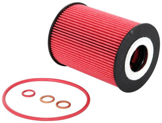 K&N Performance Oil Filter for 06-11 BMW M5/M6 / 08-15 Porsche Cayenne 4.8L / 10-15 911 3.4L/3.8L - Graveyard Performance