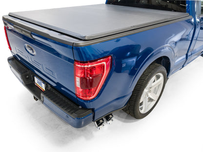 AWE 21-25 Ford F150 (14th Gen Reg Cab) Cat-Back Exhaust - 4.5in Dual Side Exit Chrome Tips - Graveyard Performance