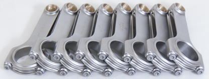 Eagle Chevrolet Small Block 5.700in Length ARP L19 Bolts Forged 4340 Steel H-Beam Rods - Set of 8 - Graveyard Performance