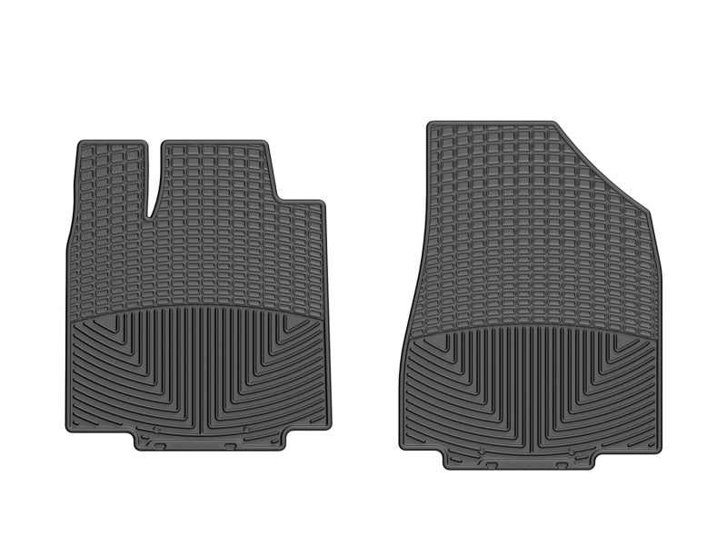 WeatherTech 12+ Audi A6/S6 Front Rubber Mats - Black - Graveyard Performance
