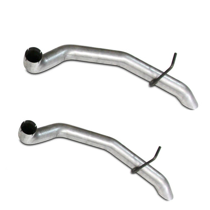 BBK 87-93 Mustang GT Cat Back Kit Varitune Mufflers - Aluminized turn downs - Graveyard Performance