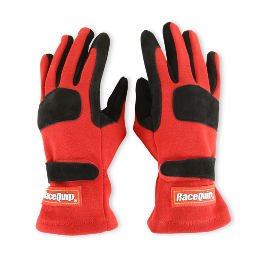RaceQuip Red 2-Layer SFI-5 Glove - Large