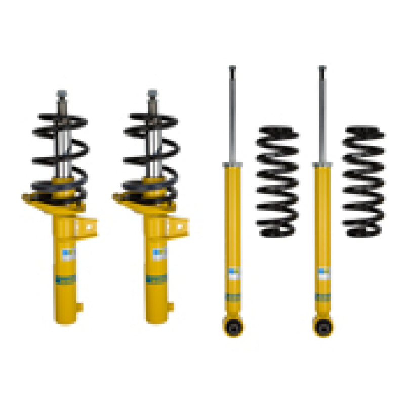 Bilstein B12 15-16 Audi S3 Prestige L4 2.0L/Premium Plus L4 2.0L Front and Rear Suspension Kit - Graveyard Performance