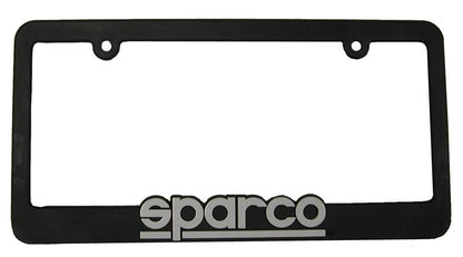 Sparco License Plate Frame Plastic - Graveyard Performance