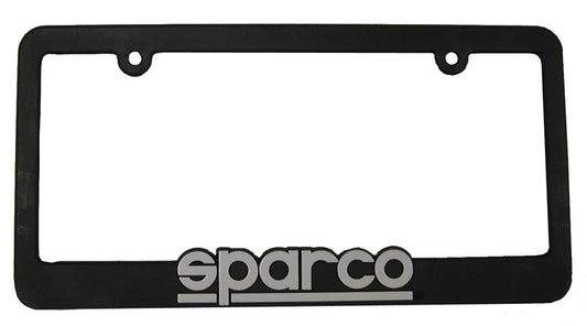 Sparco License Plate Frame Plastic - Graveyard Performance