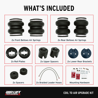 Air Lift 20-24 Toyota GR Supra / 19-24 BMW Z4 (G29) Coil to Air Upgrade Kit - Graveyard Performance