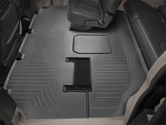 WeatherTech 15-20 Audi A3 (Sedan) / 15-20 S3 (Incl 17-20 RS3) Rear FloorLiner HP - Black (2pc Liner) - Graveyard Performance