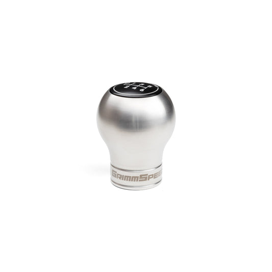GrimmSpeed Swap-Top Weighted Shift Knob Bulb Stainles Steel 02-14 Subaru WRX/04-08 Subaru FXT/04-21 Subaru STI