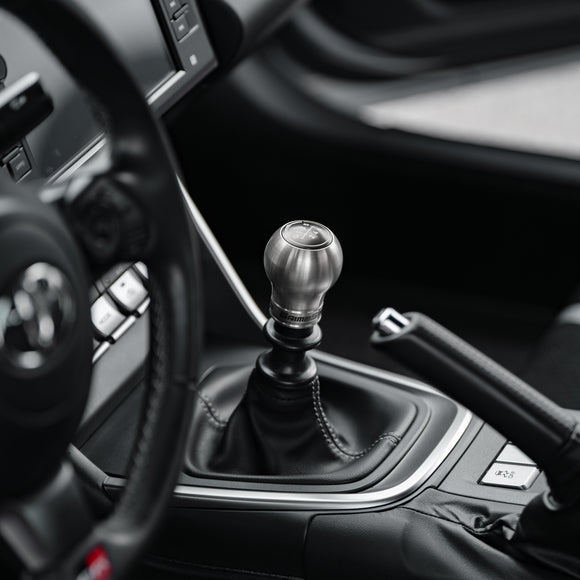 GrimmSpeed Swap-Top Weighted Shift Knob Bulb Stainles Steel 02-14 Subaru WRX/04-08 Subaru FXT/04-21 Subaru STI