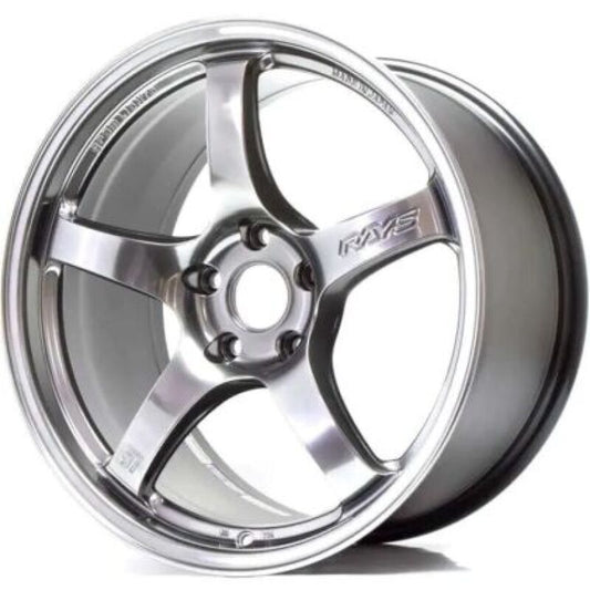 Gram Lights 57CR 15x8.0 +35 4x100 Grace Silver Wheel - Graveyard Performance