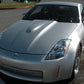 Stillen 350Z Z33 Power Hood Fiberglass Series 1 Unpainted For 03-06 Nissan 350Z