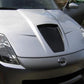 Stillen 350Z Z33 Power Hood Fiberglass Series 2 Unpainted For 03-06 Nissan 350Z