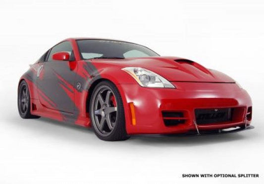 Stillen 350Z Z33 4 Piece Body Kit Series 3 Skirts w/Series 2 Front Fascia Unpainted For 03-08 Nissan 350Z
