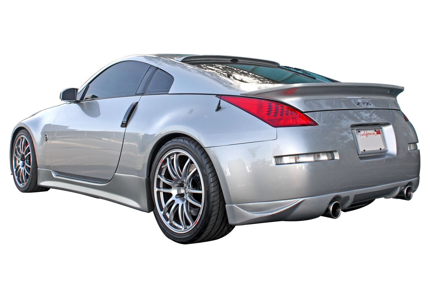 Stillen 350Z Z33 4pc Body Kit Series 2 Skirts w/ Series 2 Front Fascia Unpainted For 03-08 Nissan 350Z Z33