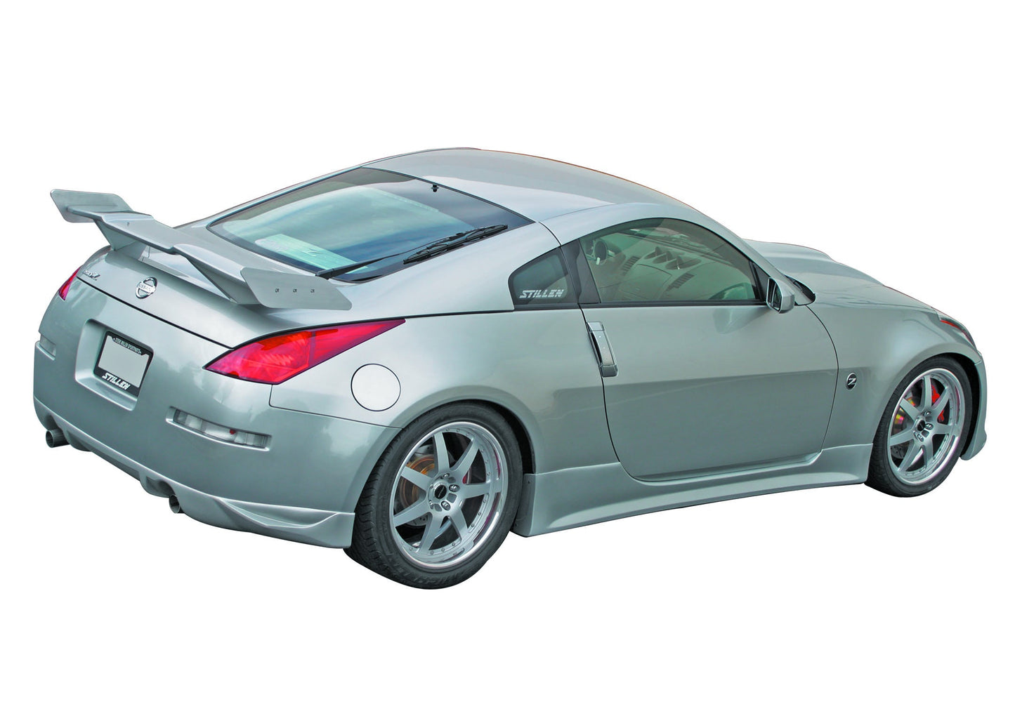 Stillen 350Z Z33 4pc Body Kit Series 2 Skirts w/ Series 2 Front Fascia Unpainted For 03-08 Nissan 350Z Z33