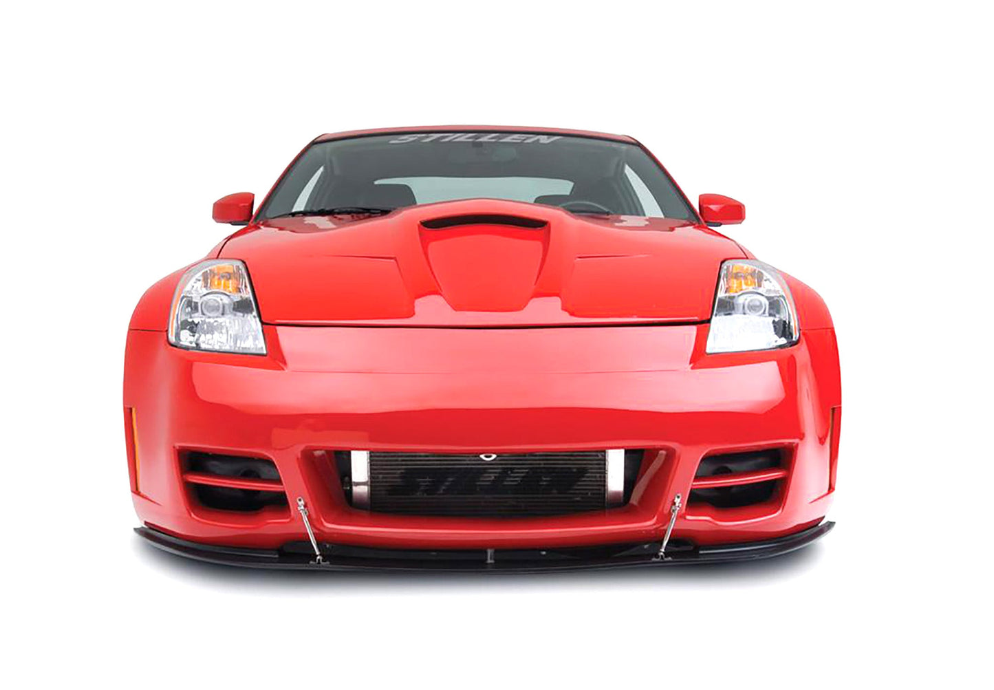 Stillen 350Z Z33 4pc Body Kit Series 2 Skirts w/ Series 2 Front Fascia Unpainted For 03-08 Nissan 350Z Z33