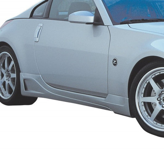 Stillen 350Z Z33 4 Piece Body Kit Series 1 Skirts w/Series 2 Front Fascia For 03-08 Nissan 350Z